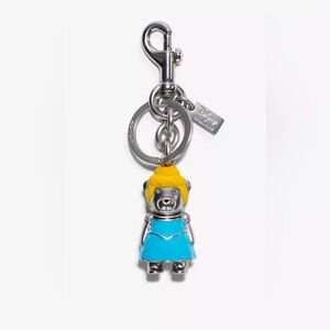 Disney X Coach Cinderella Bear Bag Charm